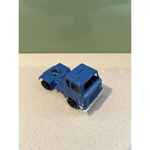 Tootsie Toy Truck Blue Vintage 1970
